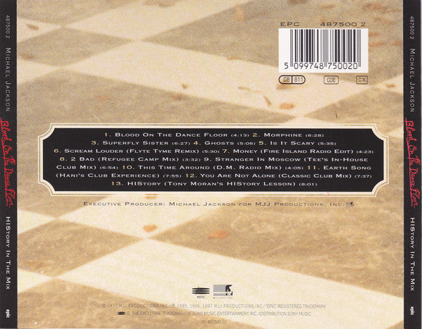 Michael Jackson : Blood On The Dance Floor (HIStory In The Mix) (CD, Album)