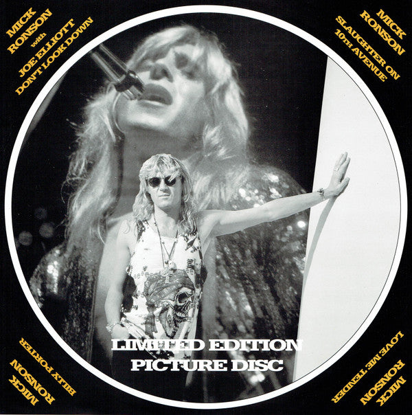 Mick Ronson With Joe Elliott : Don't Look Down (12", Single, Ltd, Pic)