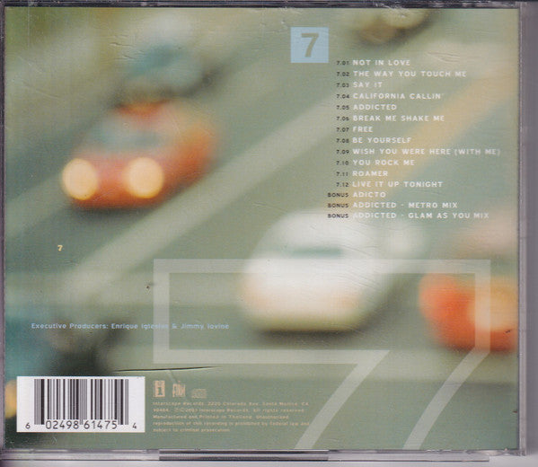 Enrique Iglesias : 7 (CD, Album)