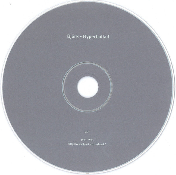 Björk : Hyperballad (CD, Single, CD1)