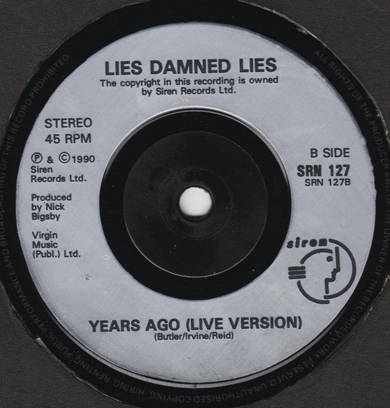 Lies Damned Lies : Love Among The Ruins (7")