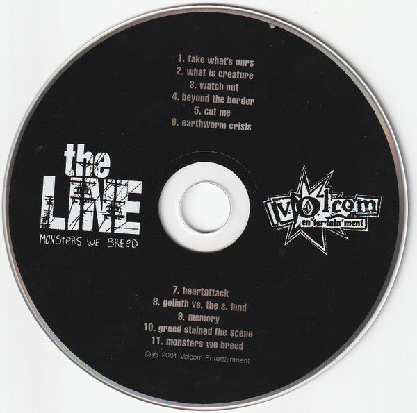 The Line (2) : Monsters We Breed (CD, Album)
