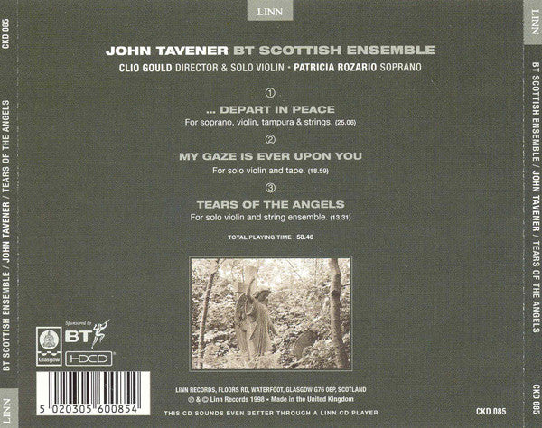John Tavener / The BT Scottish Ensemble : Tears Of The Angels (HDCD, Album)