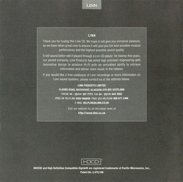 John Tavener / The BT Scottish Ensemble : Tears Of The Angels (HDCD, Album)