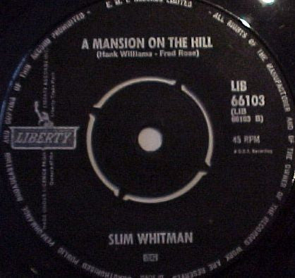 Slim Whitman : Reminiscing (7", Single)