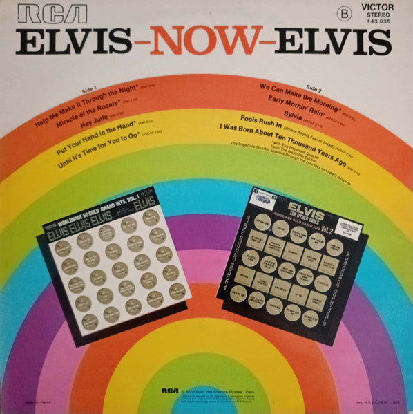 Elvis Presley : Elvis Now (LP, Album)