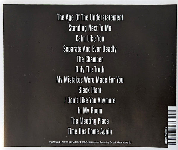 The Last Shadow Puppets : The Age Of The Understatement (CD, Album, RE)