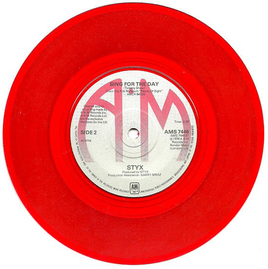 Styx : Renegade (7", Red)