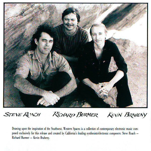Steve Roach / Kevin Braheny / Richard Burmer : Western Spaces (CD, Album)