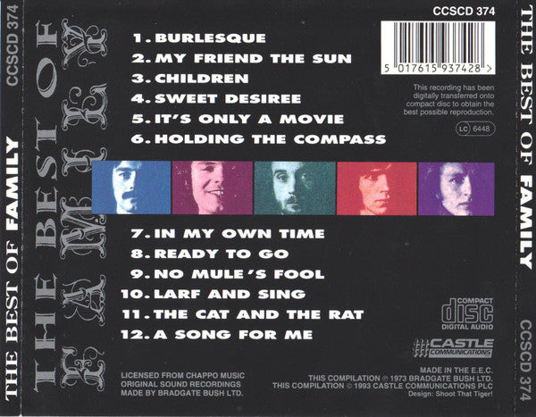 Family (6) : The Best Of Family (CD, Comp)