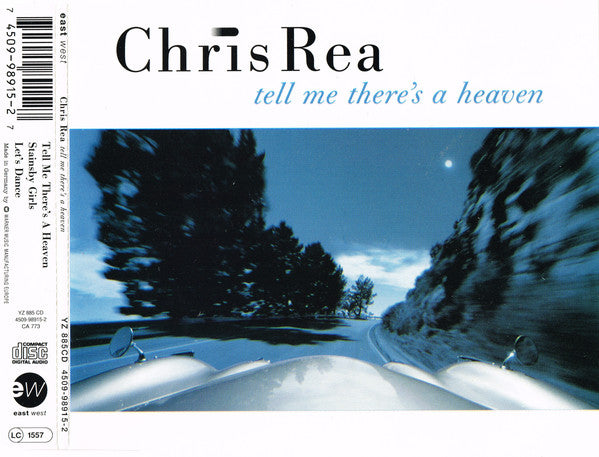 Chris Rea : Tell Me There's A Heaven (CD, Single, RE)