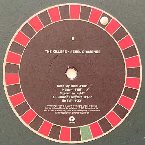 The Killers : Rebel Diamonds (2xLP, Comp, Ltd, Gre)