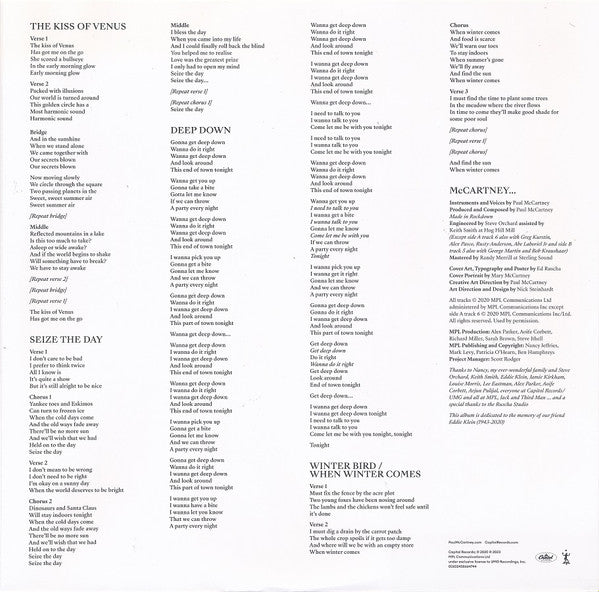 McCartney* : McCartney III (LP, Album, Ltd, RE, Tri)