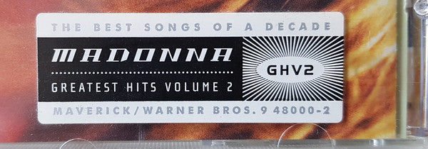 Madonna : GHV2 (Greatest Hits Volume 2) (CD, Comp)