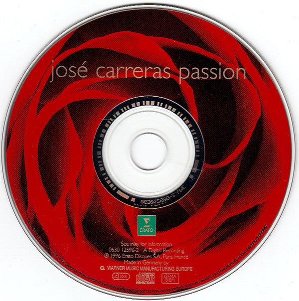 José Carreras : Passion (CD, Album)