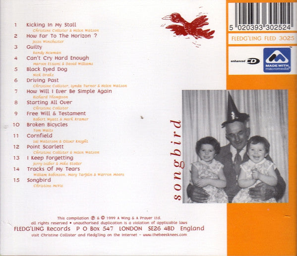 Christine Collister : Songbird (CD, Comp, Enh)