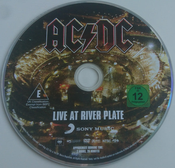 AC/DC : Live At River Plate (DVD-V, Copy Prot., Multichannel, NTSC)