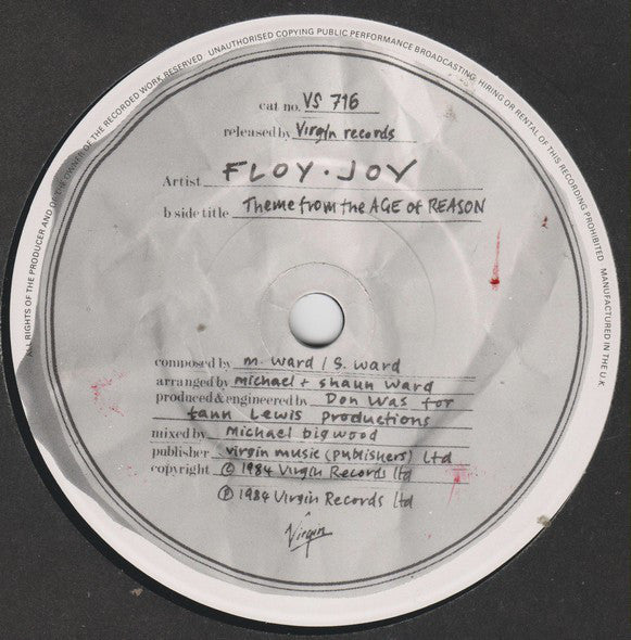 Floy Joy : Until You Come Back To Me (7", Single)