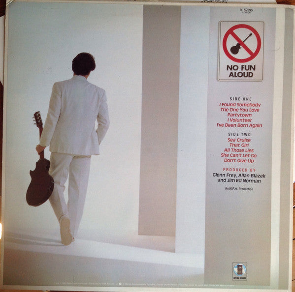 Glenn Frey : No Fun Aloud (LP, Album)