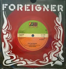 Foreigner : Hot Blooded (7", Single, Red)