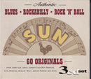 Various : Authentic Blues • Rockabilly • Rock'n'Roll (3xCD, Comp + Box, Comp)
