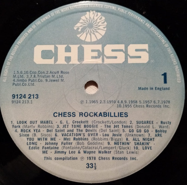 Various : Chess Rockabillies (LP, Comp)