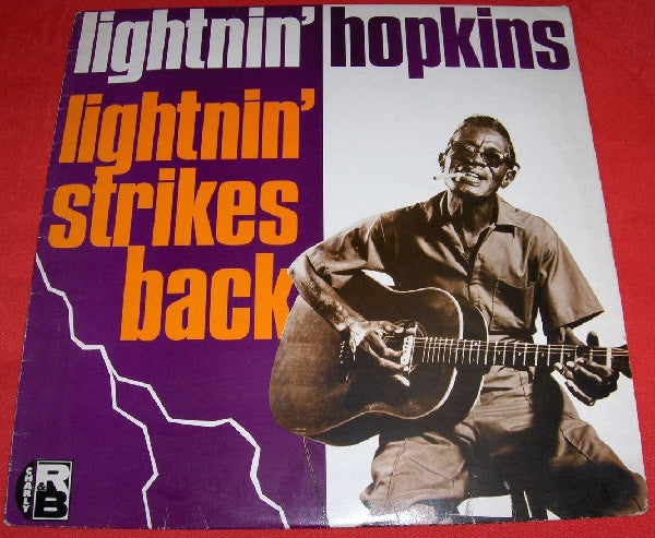 Lightnin' Hopkins : Lightnin' Strikes Back (LP, Comp)