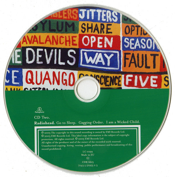 Radiohead : Go To Sleep (CD, Single, CD2)