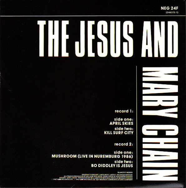 The Jesus And Mary Chain : April Skies (2x7", Single, Ltd, Pap)