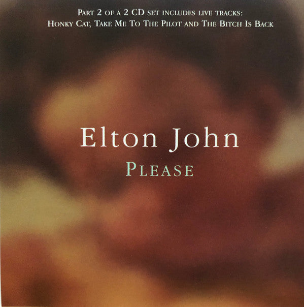 Elton John : Please (CD, Single, CD2)