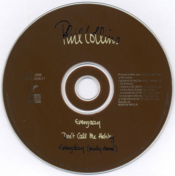 Phil Collins : Everyday (CD, Single)