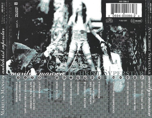 Marilyn Manson : Antichrist Superstar (CD, Album, RE, RP, O-c)