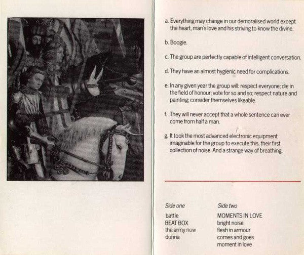 Art Of Noise* : Into Battle With Art Of Noise (Cass, EP)