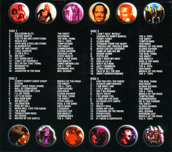 Various : The Super Sounds Of The 70's Volume 1 (4xCD, Comp)