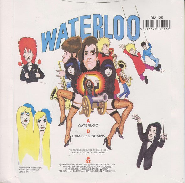 Doctor & The Medics With Roy Wood : Waterloo (7", Single)