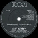 Rick Astley : Whenever You Need Somebody (7", Single)