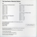 Sir Arthur Conan Doyle Read By Christopher Lee : The Case Book Of Sherlock Holmes (2xCD)