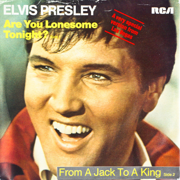 Elvis Presley : Are You Lonesome Tonight? (7", Single)