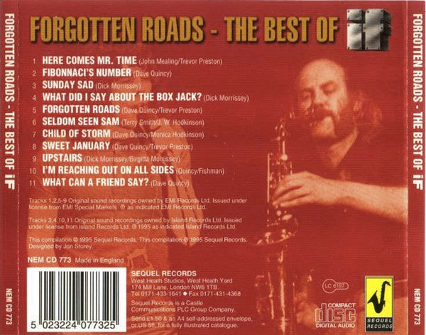 IF (6) : Forgotten Roads - The Best Of IF (CD, Comp)