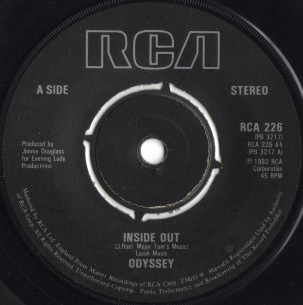 Odyssey (2) : Inside Out (7", Single, Pic)