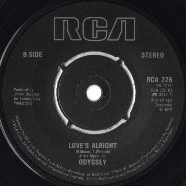 Odyssey (2) : Inside Out (7", Single, Pic)