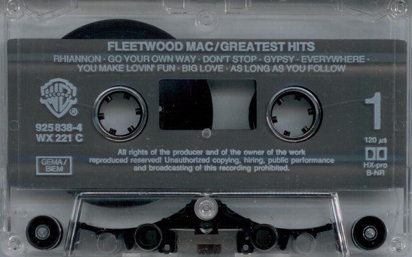 Fleetwood Mac : Greatest Hits (Cass, Comp)