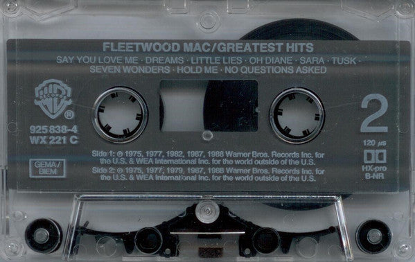 Fleetwood Mac : Greatest Hits (Cass, Comp)