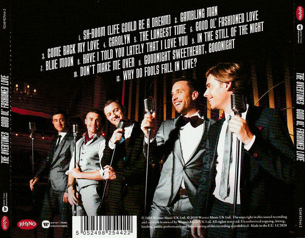 The Overtones (3) : Good Ol' Fashioned Love (CD, Album)