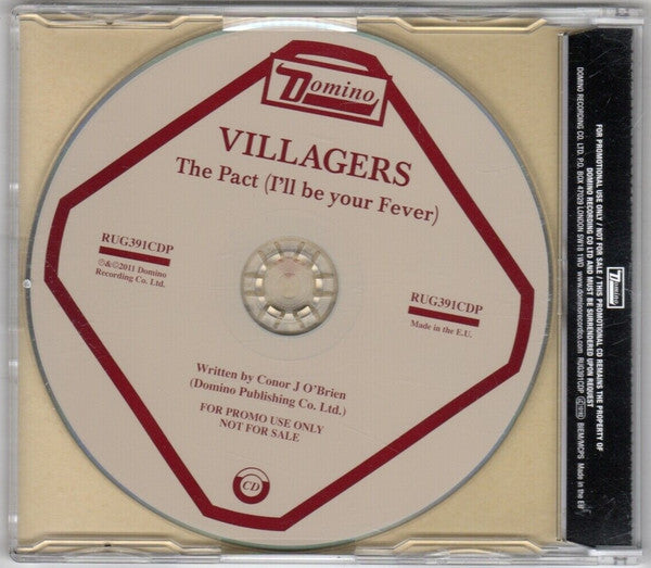 Villagers (3) : The Pact (I'll Be Your Fever) (CD, Single, Promo)