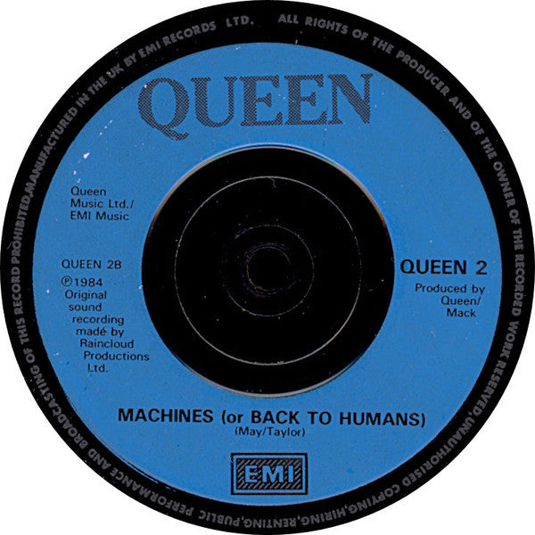 Queen : I Want To Break Free (7", Single, FPW)