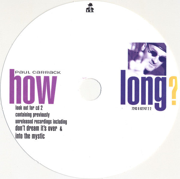 Paul Carrack : How Long? (CD, Single, CD1)