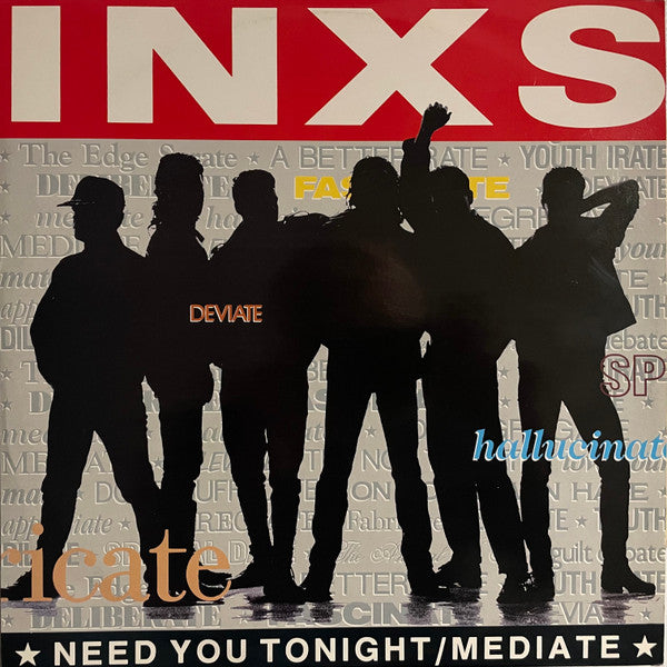 INXS : Need You Tonight / Mediate (12", Single)