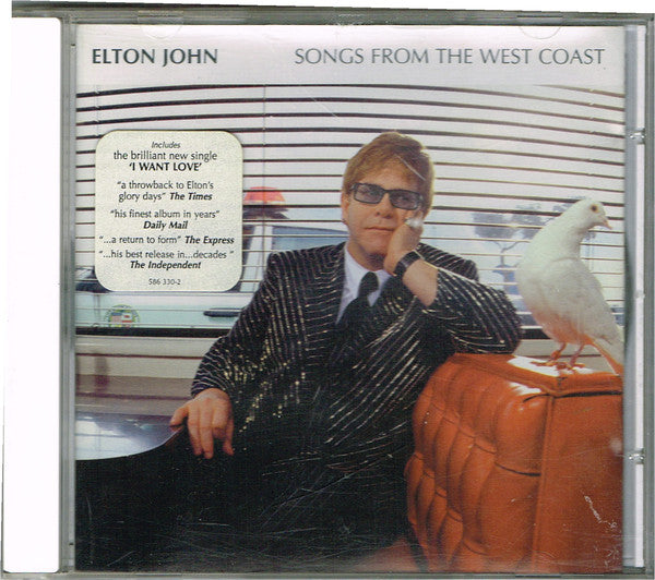 Elton John : Songs From The West Coast (CD, Album, UML)