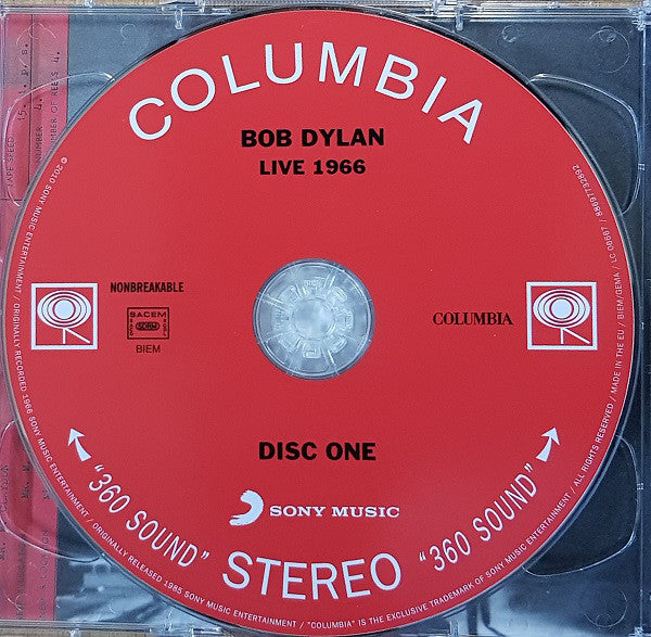 Bob Dylan : Live 1966  (The "Royal Albert Hall" Concert) (2xCD, RE)